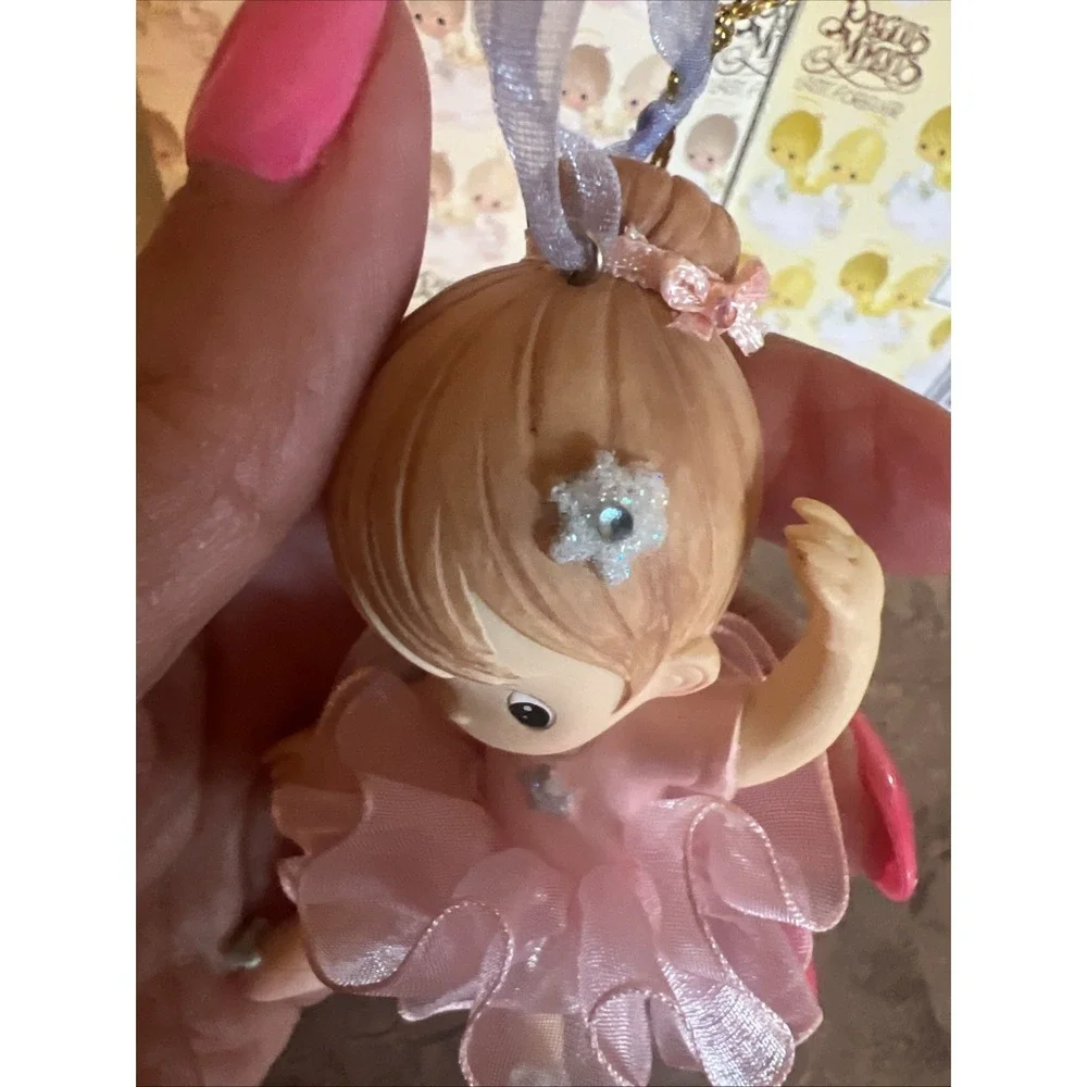 Precious Moments Pink Ballerina Ornament by Enesco